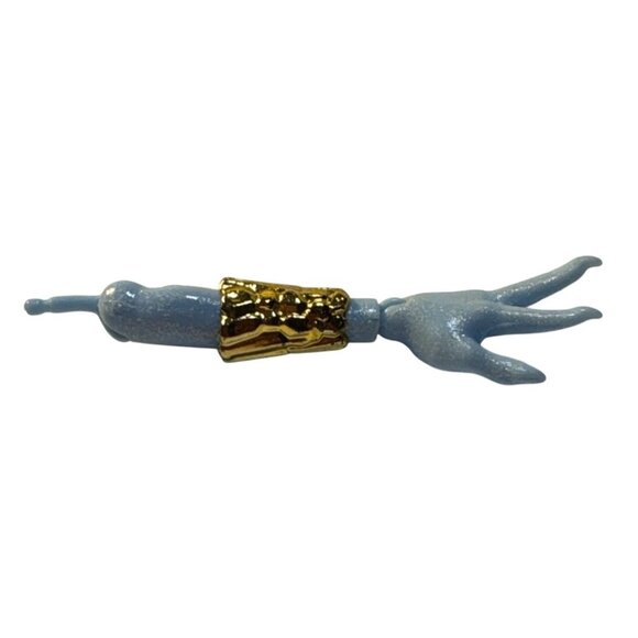 Monster High Blue Arm Hand and Gold Cuff Braclet For Abbey Bominable 13 Wishes - Picture 2 of 5